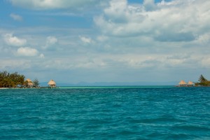 Distance views of our Belize Private Island 