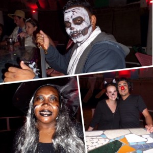 Dressing up for Halloween at our Belize All Inclusive Resort
