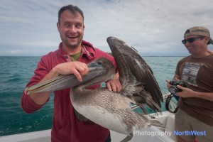 Fishing on a boat in Belize at an all inclusive private island 