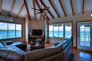 A luxury seafront villa on a Belize private island