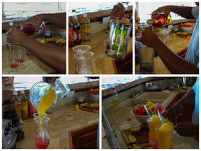 Steps to making you own Belize All Inclusive Drink