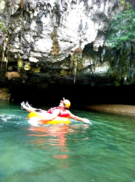 Cave tube in Belize with our All Inclusive Adventure Packages