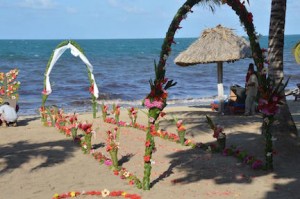 Belize All Inclusive Beach Front Wedding