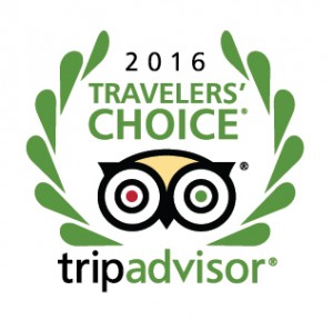 2016 Trip Advisor Traveler's Choice Winner!