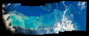 NASA Astronaut Jeff Williams spots Belize coral reef from space!