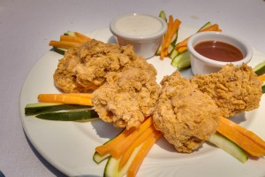 Lobster Fritters at Belize Lobster Festival 