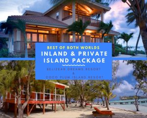 Belize Inland and Island All Inclusive Package at Coco Plum Island Resort and Belizean Dreams Resort 