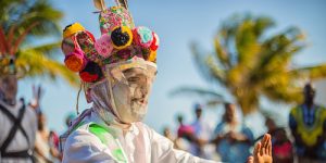 Jankunu dancing in Belize