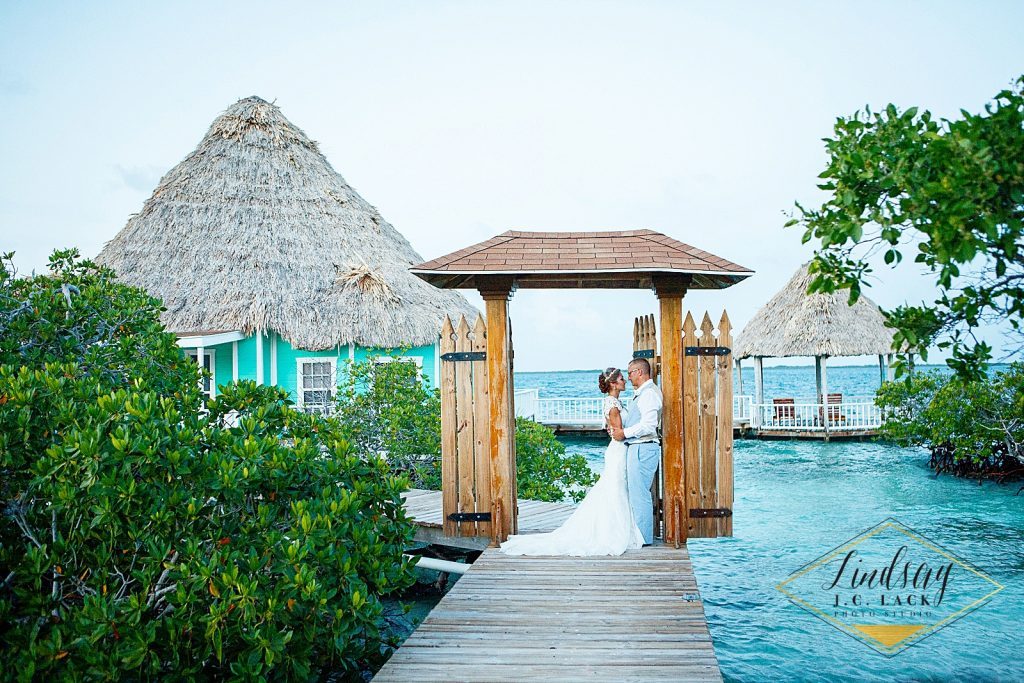 David and Ashely's Belize private island destination wedding