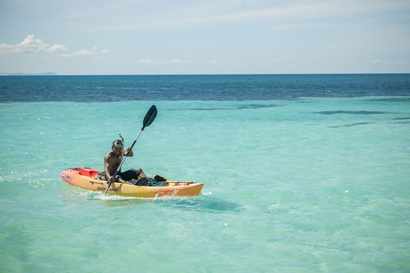 Belize island activities