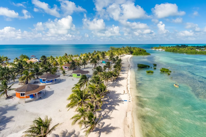 Manta Island Resort - Drone Shot
