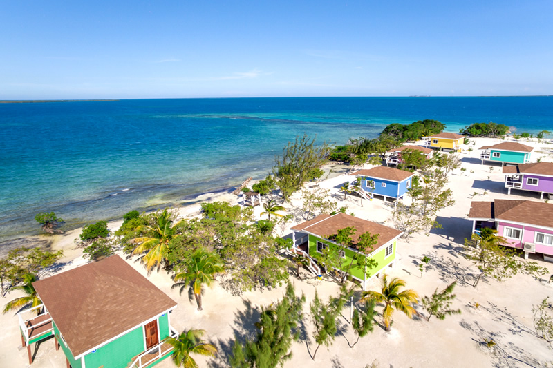 Beachfront Cabanas in Belize