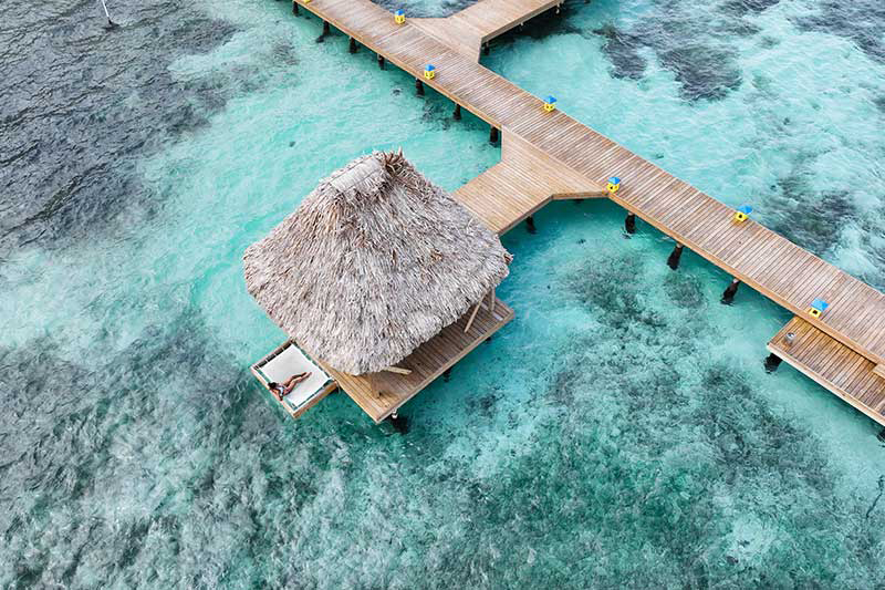 stay at a private island in belize this december