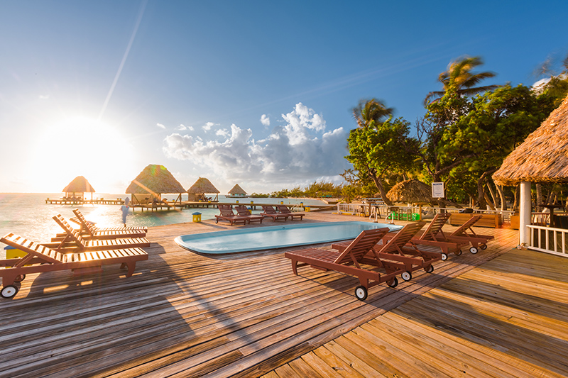 award winning belize island resort