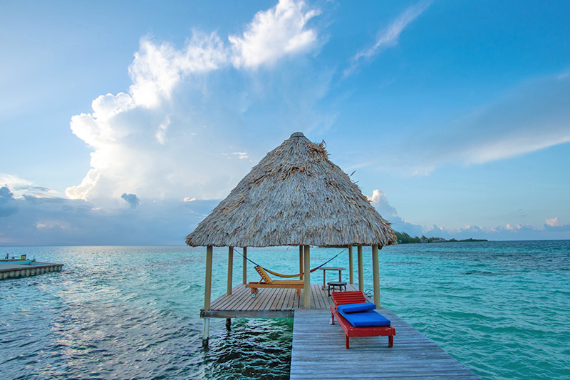 Belize beach honeymoon
