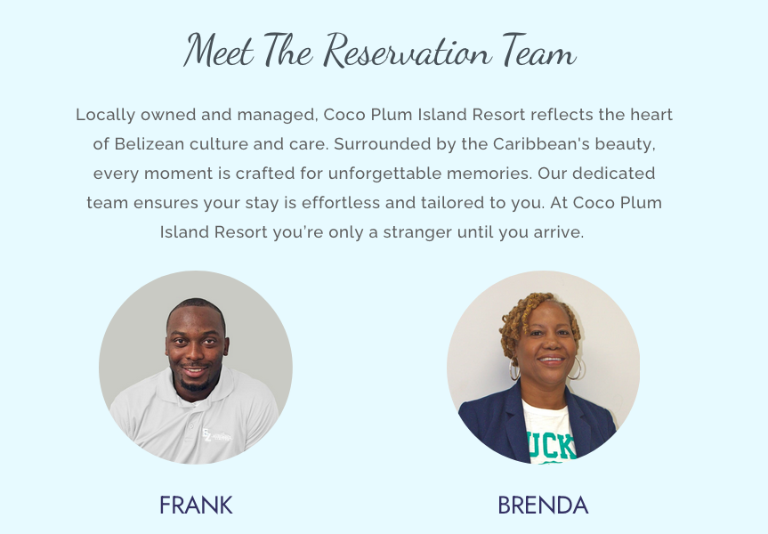 Meet Our Reservation Team