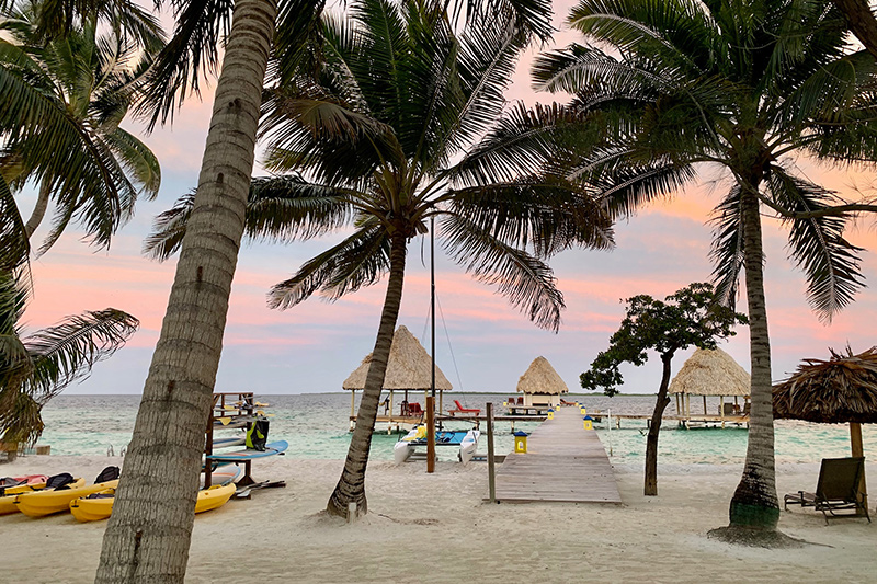 romantic travel Belize