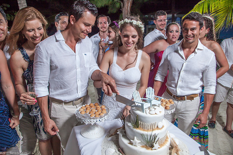 private island wedding Belize