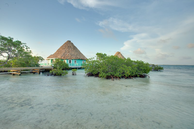 Belize All Inclusive Overwater Villa Rental 3 BR Overwater Bungalow
