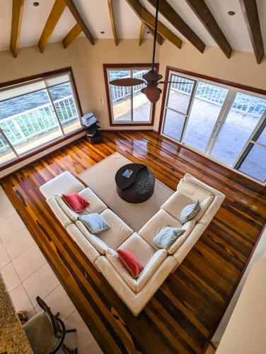 Belize Over water Bungalow Living Room