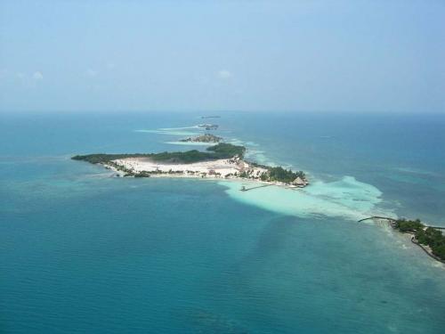 An aerial shot of your island.