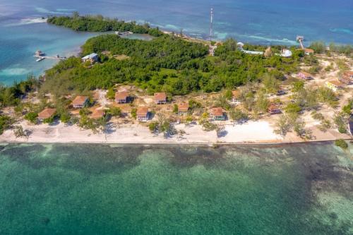 Aerial view Coco Plum Island