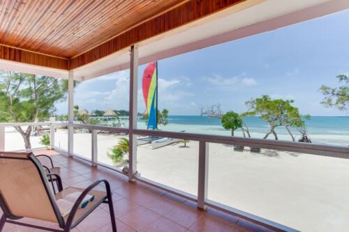 Belize beach cabanas