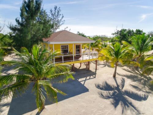 Belize beach cabanas