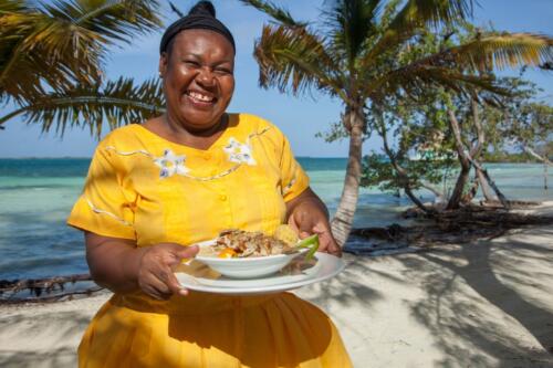 Belize Private Island Restaurant