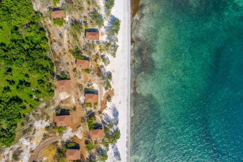 Top down aerial Coco Plum